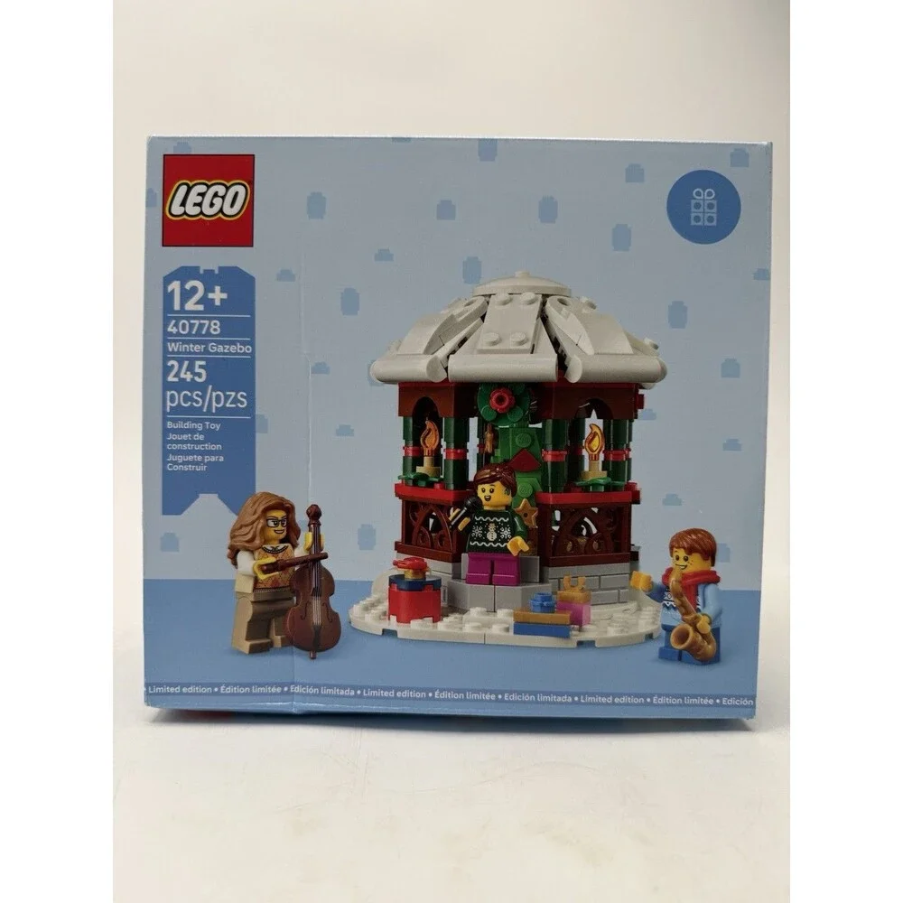 LEGO Winter Gazebo 40778 Christmas Village 2025 RETIRED Limited Edition Seasonal
